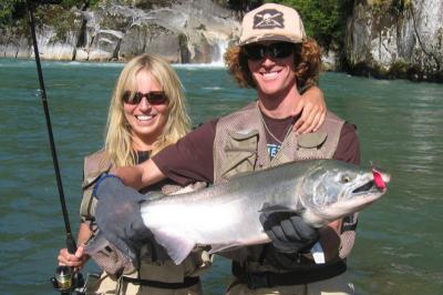 Salmon fishing paradise